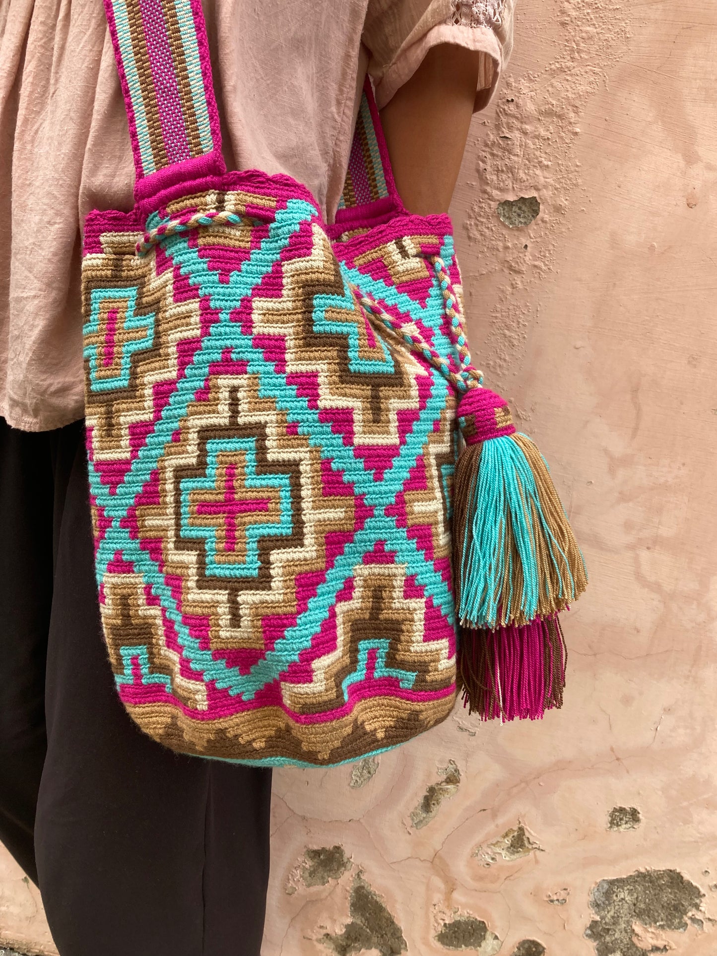 Bolso Wayuu Cruzamos los Andes